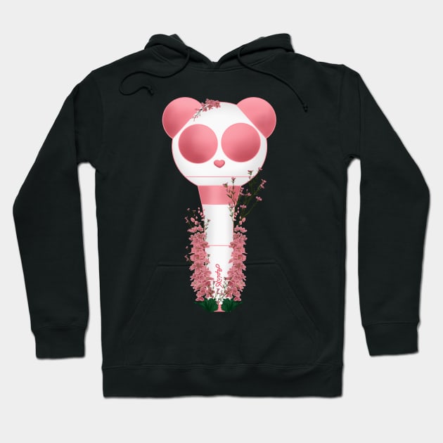 APINK Floral Lightstick kpop Hoodie by RetroAttic